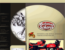 Tablet Screenshot of motorrad-scherer.de